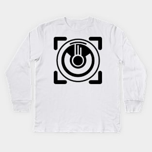 Photographic Shutter Kids Long Sleeve T-Shirt